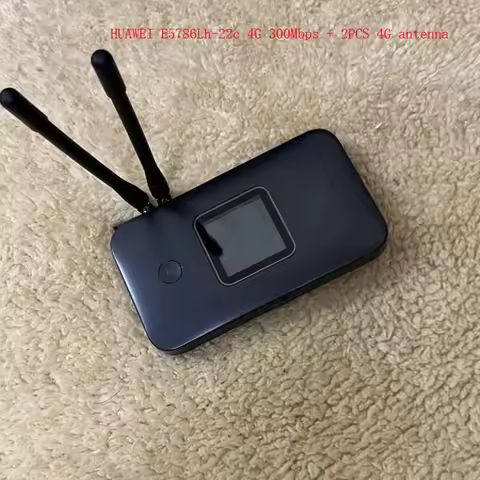 Huawei E5785Lh-22c 4G LTE Cat6 Mobile Router +2PCS 4G antenna