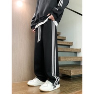 seluar tracksuit lelaki tracksuit man Sweatpants Spring Autumn Teenagers Striped Casual Pants