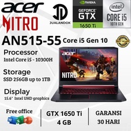 Laptop ACER Nitro AN515-55 Core i5 Gen 10 - RAM 16GB - SSD 1TB - 15 inch - GTX 1650 Ti 4GB - Windows