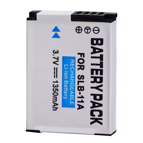 3.7V 1350mAh SLB-11A SLB 11A SLB11A Camera Battery For Samsung TL500 WB600 WB610 WB650 WB660 WB700 W