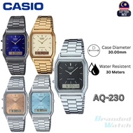 CASIO AQ-230 SERIES AQ-230A-1D AQ-230GA-9B WATCH UNISEX WATCH DIGITAL WATCH UNISEX JAM TANGAN UNISEX