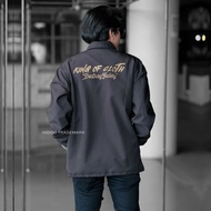 MEN'S JACKET - BLACK COACH JACKET - INDIGO JACKET - WINDBREAKER JACKET