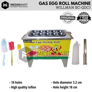 SOSTEL SOSIS TELUR EGG SAUSAGE HOT DOG ROLL BAKER GAS 10 LUBANG - MiniStore5