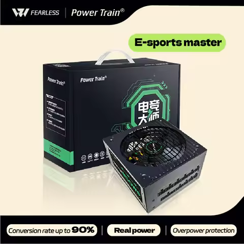 Power Train PC PSU Power Supply Unit 500W 600W 700W 800W 1000W Gaming 120mm Fan 220V ATX Desktop com