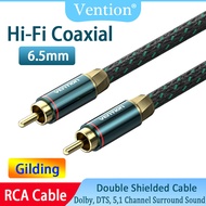 Vention S/PDIF Audio Digital Coaxial RCA Audio Cable Male to Male Stereo Video Cable Support Dolby, DTS, 5.1 channel surround sound TV Amplifier DVD
