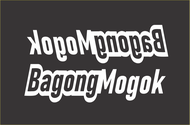 stiker mobil tulisan bagong mogok untuk mobil motor