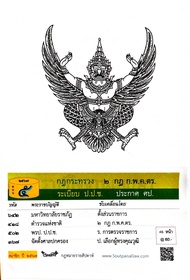 กฎหมายใหม่ปี 2567 ตอนที่ 5 กฎกระทรวง 2 กฎ ก.พ.ค.ตร. ระเบียบ ป.ป.ช. ประกาศ ศป.