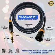 Professional Audio Cable Jack Akai Stereo GLD To XLR Male GLD GEISLER - JAPAN STANDARD - JUAN