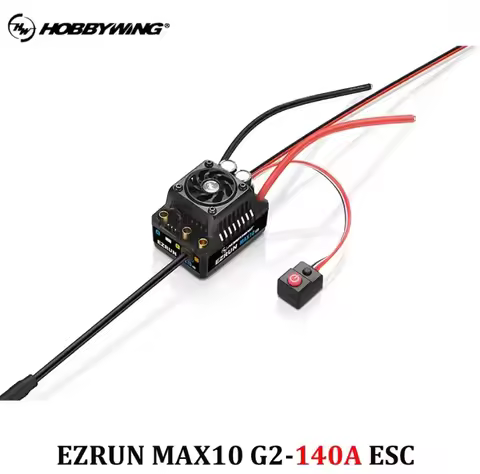 Hobbywing EzRun MAX10 G2 80A/140A Waterproof Brushless ESC 3652/3665SD G3 Sensored Brushless Motor f