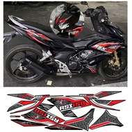 Winner x rsx black and red stamp 5 (multi-color)