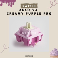 Akko V3 Creamy Purple Pro | 5 pin | Tactile Switch for mechanical keyboard