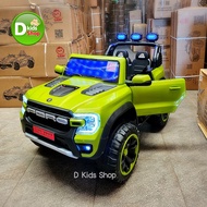 D Kids รถแบตเตอรี่เด็ก รถจีฟเด็ก รถเด็ก  FORD EVEREST  4x4 w ของเล่นแบตเตอรี่เด็ก มีไฟหน้าสวยมา๊ากก 
