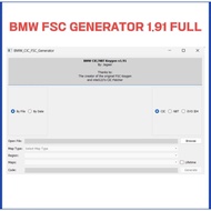 (WIN) BMW FSC Code Generator & Reader (for CIC/NBT Map Activation) 1.91