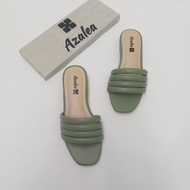 Annel/Azalea Denise in Olive Green - 1 inch heel Sandals
