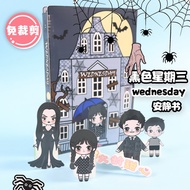 Black Wednesday Little Wolf Girl book sticker book busy book quiet book drawing book book nook diy craft baby book sticker book for kid busy book for 1 year old kids sticker book sanrio sticker book diy quiet book quiet book diy be quiet diy toy diy toys