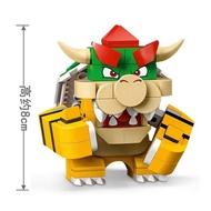 Super Mario Series 71411 Powerful Cool Overlord Cooper Nintendo Building Block Toys Children's Day G