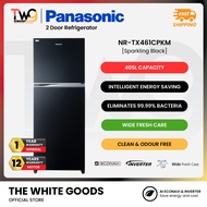 [OWN FREE DELIVERY] Panasonic NR-TX461 405L 2-Door Top Freezer Fridge Refrigerator NR-TX461BPSM