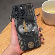 Unique Creative US Dollar Banknote Pattern Suitable for iPhone1617 Apple 15/14/13promax Phone Case 1