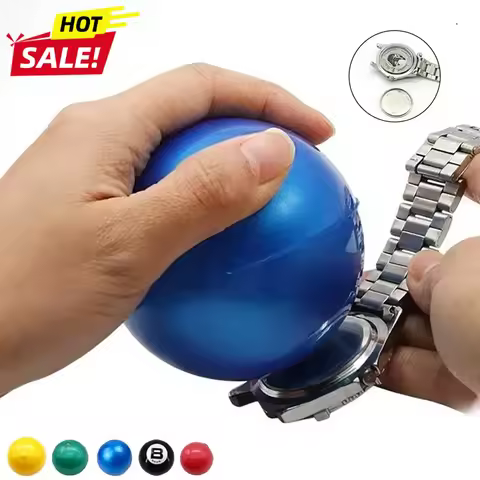 Watch Case Back Opener Ball Screwing Type Watch Rubber Friction Sticky Inflatab Ball For Watchmaker 