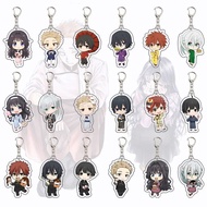 The Fragrant Flower Blooms With Dignity Anime 6CM Acrylic Keychain Products Christmas Gift Key Chain