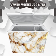 300 Liter Marble Anti-Scratch Freezer Cover Protector Sticker