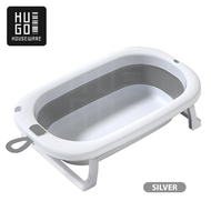HUGO Bak Mandi Bayi Tempat Mandi Bayi Lipat Portable Foldable Baby Tub Premium Quality dengan Penguk