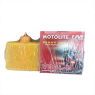 MOTOLITE CENTURY BATTERY YB3 YB4 YB5 YB3L-B YB4L-B YB5L-B EX5 DREAM KRISS120 MR1 LC135 DREAM KRISS Y