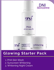 DNI glowing whitening paket skincare