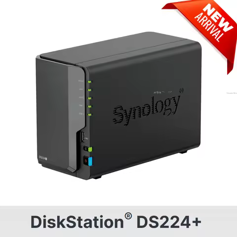 Synology DS224+ 2 Bay NAS Network Storage DiskStation (Diskless)