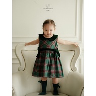 HIJAU THE WONDERS CREW - AURELIE DRESS - GREEN - GREEN - GIRLS' DRESS - CHRISTMAS DRESS