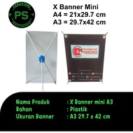 X Banner mini A3