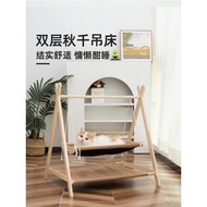 Self-Cradle Swing Cat Kitten Swing Butler Relieve Boredom Cat Rocking Toy Cat Cat Happy Hammock Rock