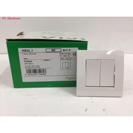 SCHNEIDER Vivace 2 Gang 1 Way Switch