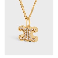 Celine 女士 徽標項鍊均碼碼