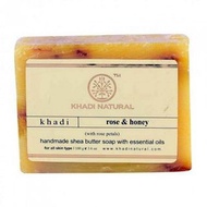 玫瑰蜂蜜草本手工皂（Khadi Cosmetics）
