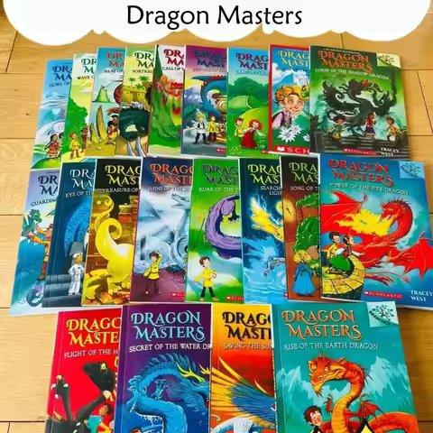 27 Volumes Dragon Masters Children Kids English Reading Train Interesting Storybook Chapter Picture