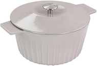 Enameled Cast Iron Round Dutch Oven, 5QT