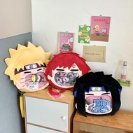 Japanese miku Hatsune miku Big Mouth Pain Bag Naruto Anime Sasuke Naruto Gaara Cartoon Plush Bag 8.7