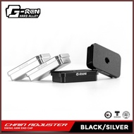 ➽ ◟ G-REN CHAIN ADJUSTER SWING ARM END CAP FOR SNIPER150