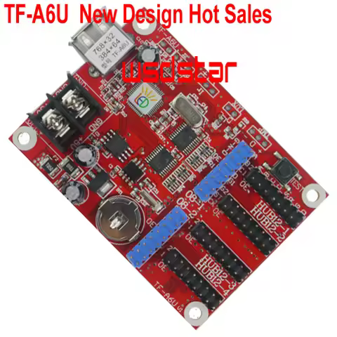 TF-A6U Wireless USB LED Controller Card Support Single Dual Color p10 Screen Modules For Display Led