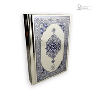 Al Quran A5 Hantaran Kahwin Tunang Untuk Lelaki Wanita Exclusive Warna Gold Silver Kertas Putih