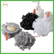 EPMN> 1 Piece Of Soft Loofah Sponge Bath Ball For Soap 2-in-1 Soap Dispenser And Body Scrub Bathroom