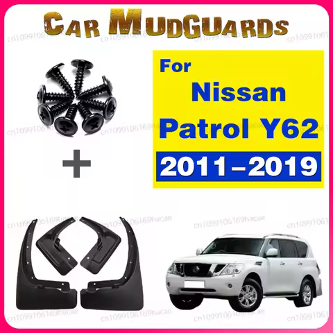 For Nissan Armada 2015 Patrol QX80 Y62 2011~2019 Car Mudguard Mud Flaps Rear Muds Anti-splash Fender