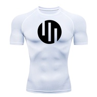 Short Sleeve Conquest Viltrumite Compression Shirt Men's Gym Fitness Running T-shirt Quick-drying Sp
