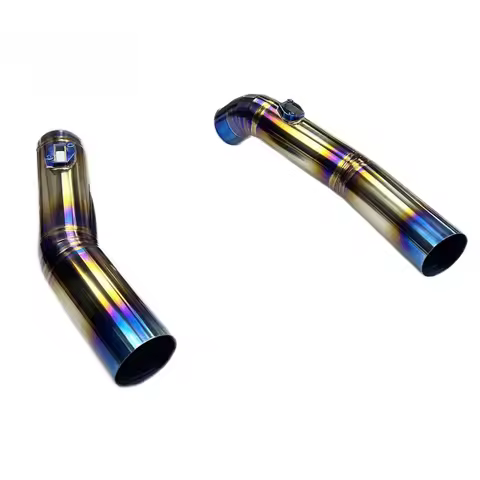 Titanium Intake for GTR R35 Premium Exhaust Pipes