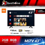 Preinstall APP Xiaomi TV 32Inch 43Inch LED MI TV 4A Smart Android TV 1366 x 768 HD 10W Speaker+5GWifi+BT L32M5-5ARU
