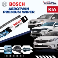 KIA BOSCH Aerotwin Car Front Wiper Set & Rear Wiper | Carens Cerato Niro Sorento Stonic EV6
