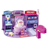 TAKARA TOMY Licca-chan Lively Illumi Crane Let's Go Together Round One Dress-Up Pretend Play Toy for