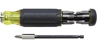 Klein Tools 32303 Multi-Bit Screwdriver / Nut Driver Impact Rated 14-in-1 Magnetic Screwdriver Set P
