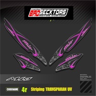 Decal Sticker Striping Variations Transparent Uv Mio Flower Mio Kembang Mio Sporty 2005/2006 Mio Lam